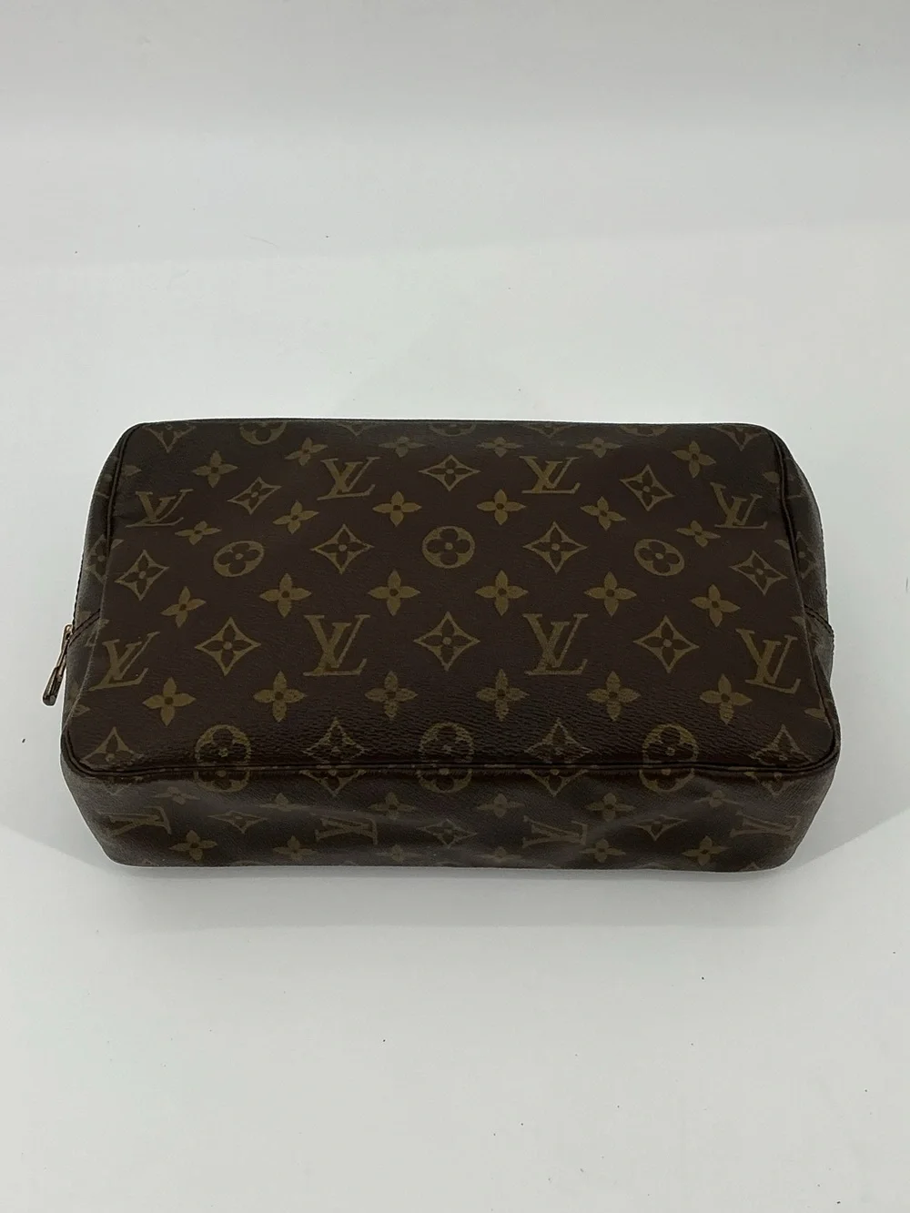 Louis Vuitton Monogram Trousse Toilette 28 Cosmetic Toiletry Pouch Vintage